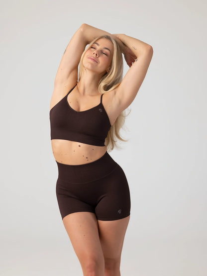 Maya Hotpant Set - Dark Oak