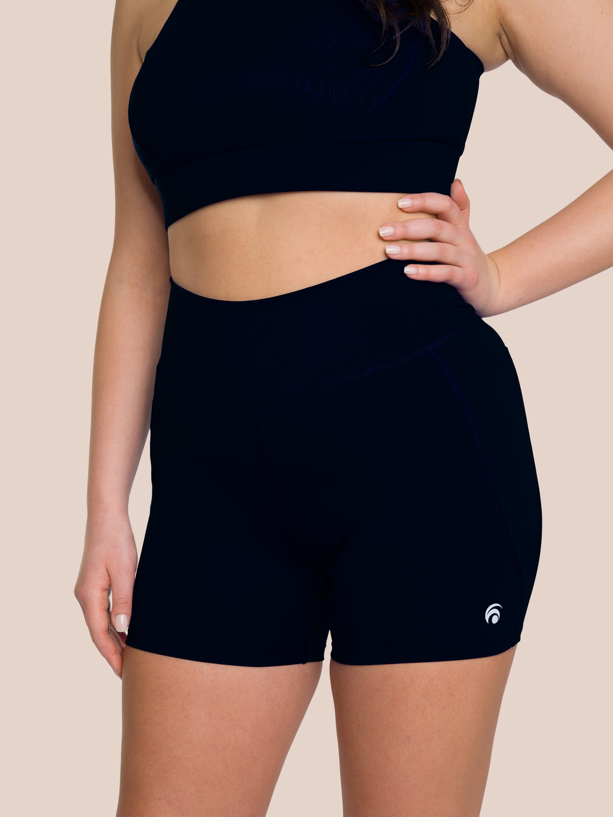 Soho Crew Short Set - Black