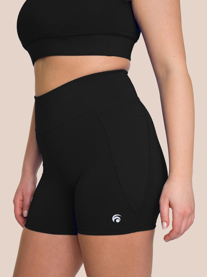 Soho Crew Short Set - Black