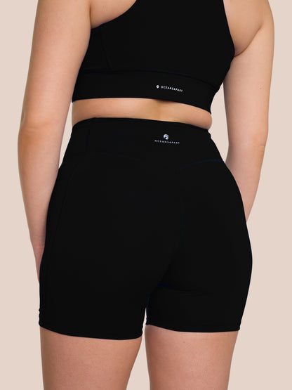 Soho Crew Short Set - Black