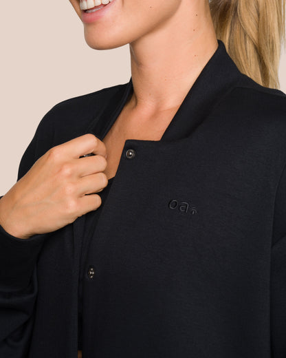 Elodie Bomber Jacket Set Deluxe - Black