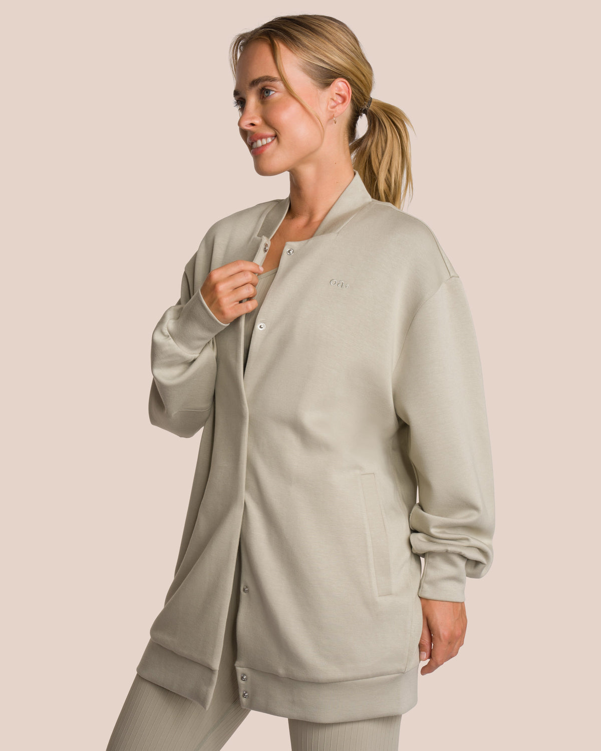 Elodie Bomber Jacket Set Deluxe - Tan