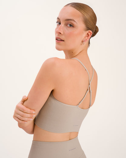Maya Hotpant Set - Dove Grey