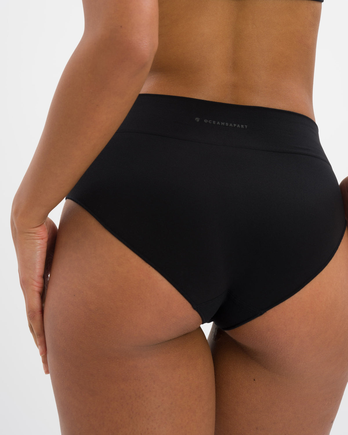 Cloudy Pantie Set - Black