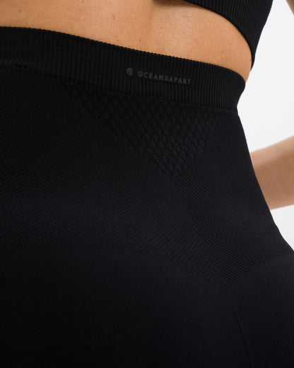 Mila Maternity Biker Set - Black