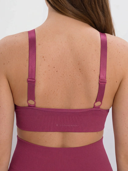 Mila Maternity Biker Set - Berry Bliss