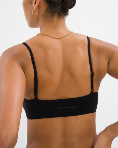 Cloudy Bralette Set Deluxe - Black
