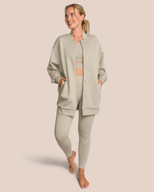 Elodie Bomber Jacket Set Deluxe - Tan